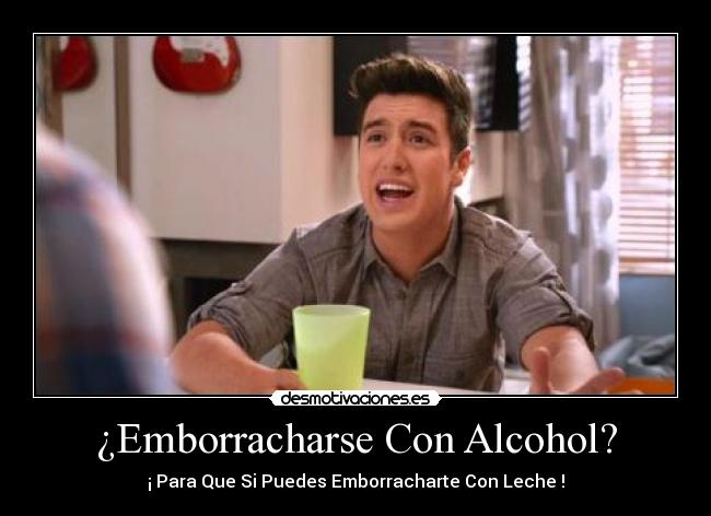 ¿Emborracharse Con Alcohol? -