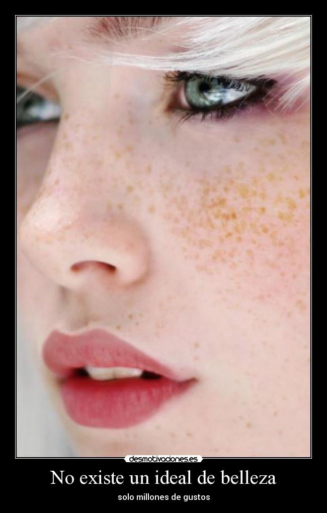 No existe un ideal de belleza - solo millones de gustos