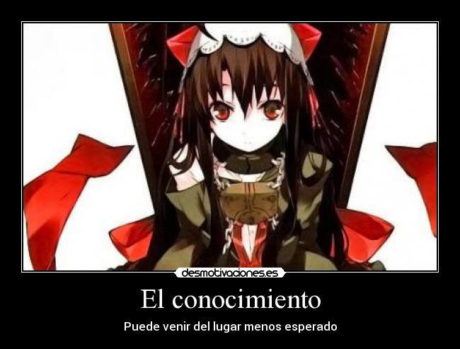 El conocimiento - 