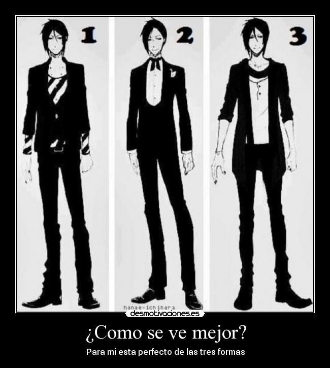 ¿Como se ve mejor? - Para mi esta perfecto de las tres formas