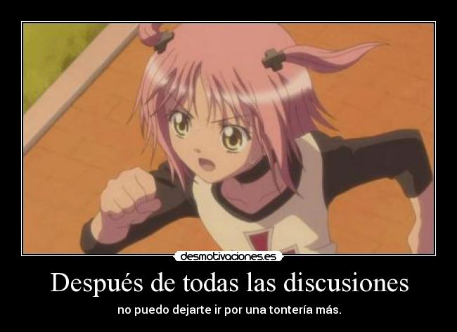 carteles anime manga otaku shugo chara amu hinamori desmotivaciones