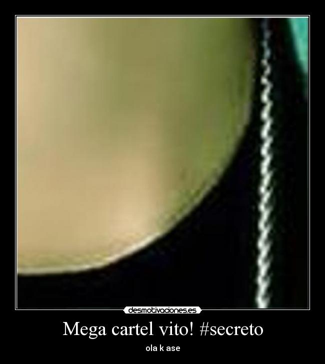 Mega cartel vito! #secreto - ola k ase