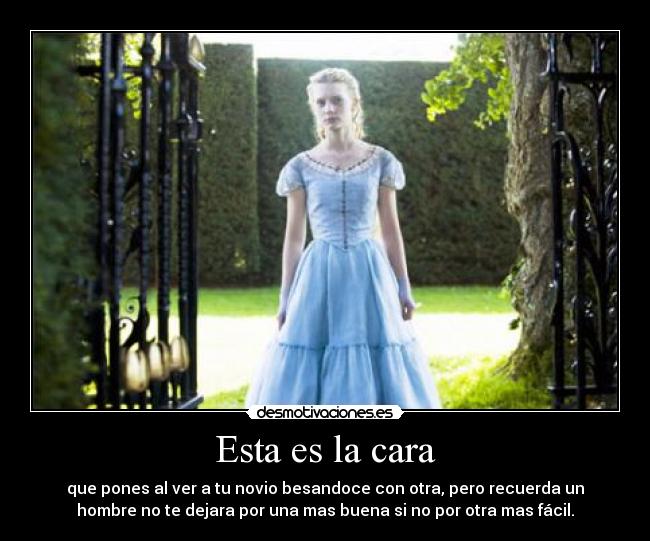 carteles esta cara desmotivaciones