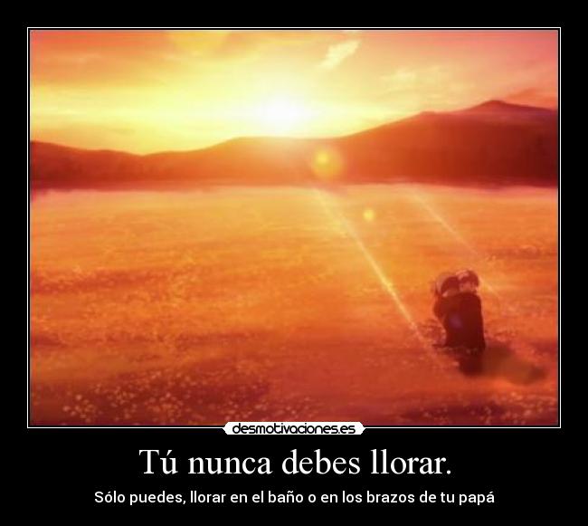 carteles llorar clannad anime desmotivaciones