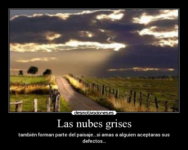 Las nubes grises - 