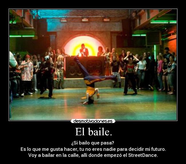 El baile. -