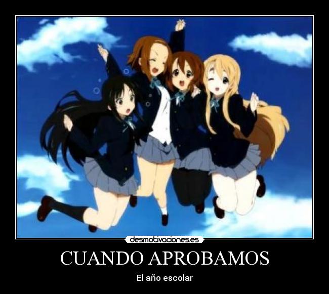 CUANDO APROBAMOS - El año escolar