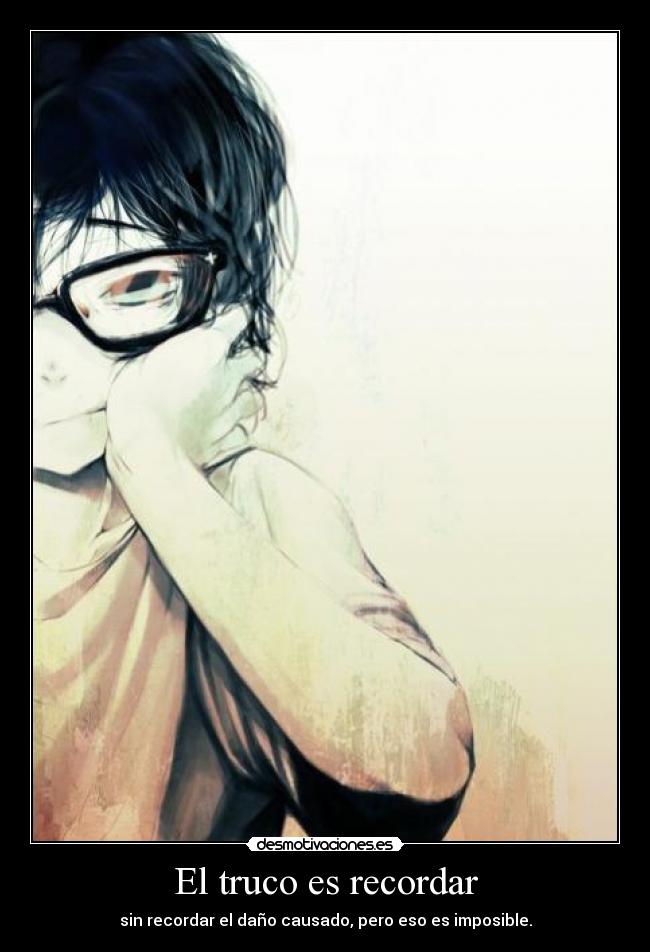 El truco es recordar - 