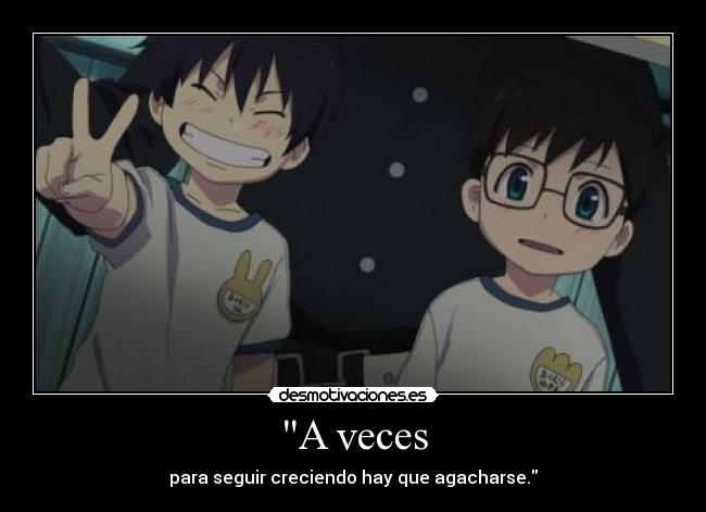 A veces -