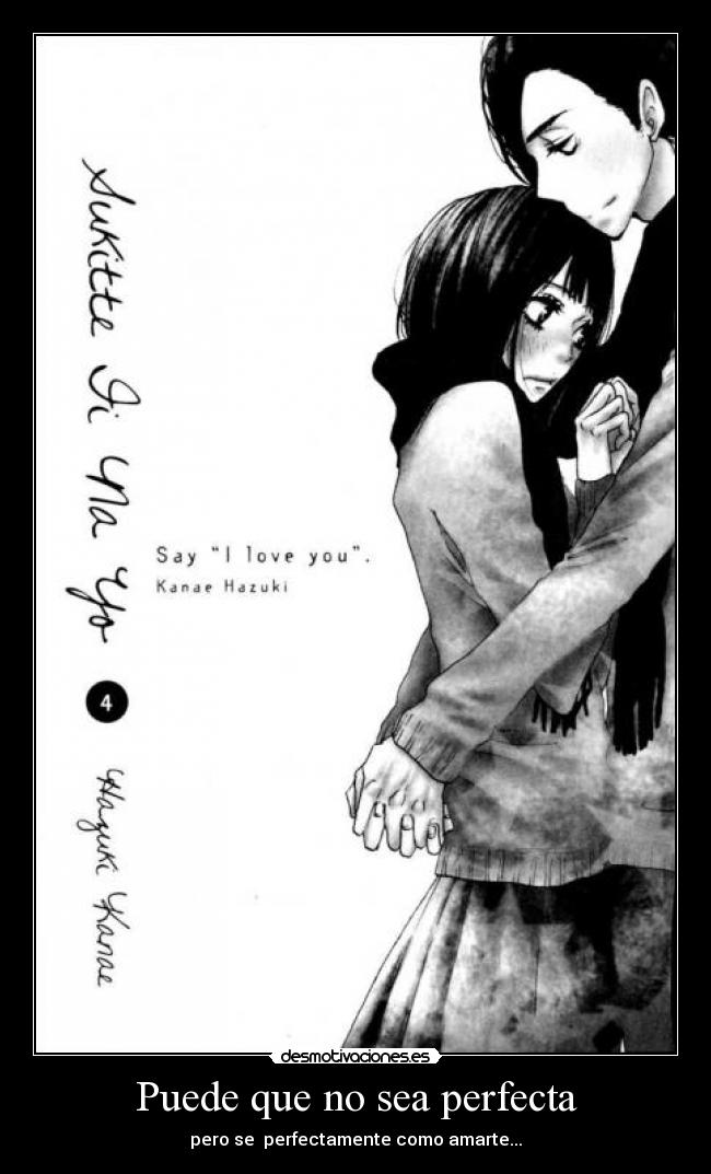 Puede que no sea perfecta -