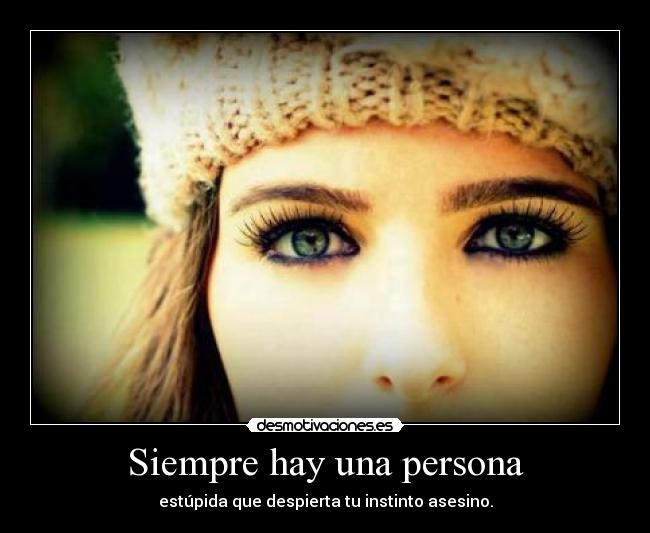 Siempre hay una persona - 