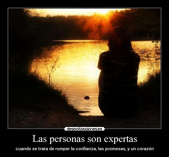 Las personas son expertas -