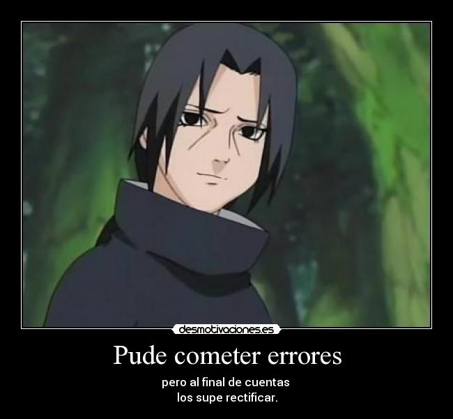 Pude cometer errores -