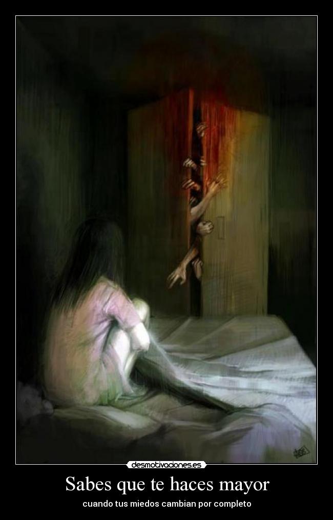 Sabes que te haces mayor - 