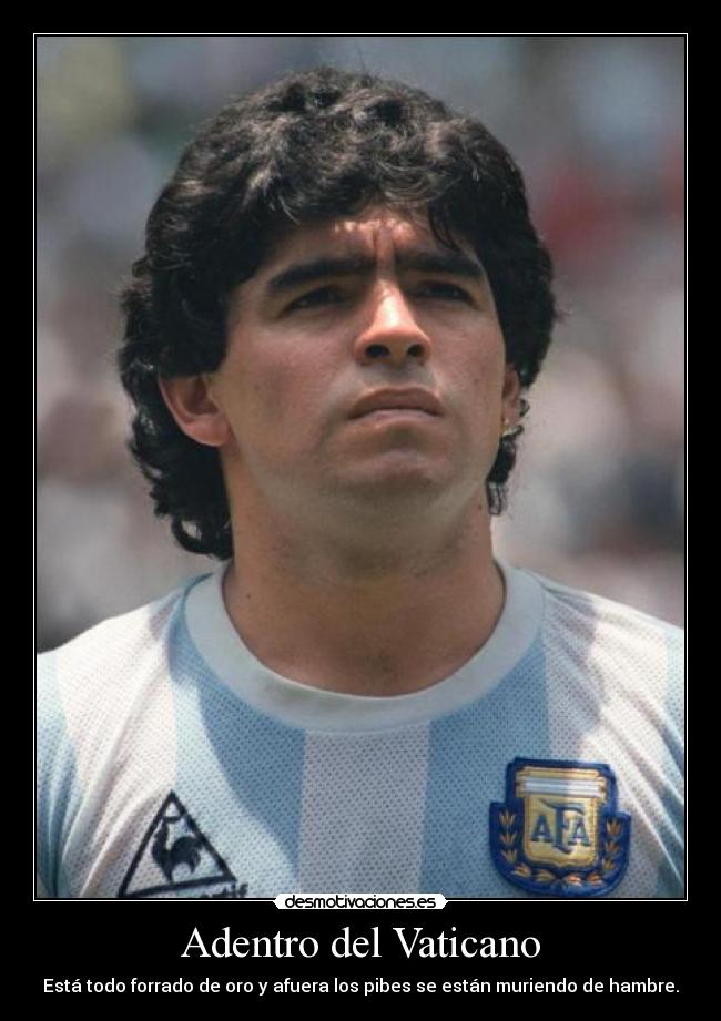 Adentro del Vaticano - Está todo forrado de oro y afuera los pibes se están muriendo de hambre.