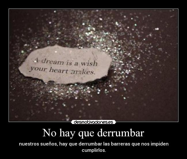 No hay que derrumbar - 