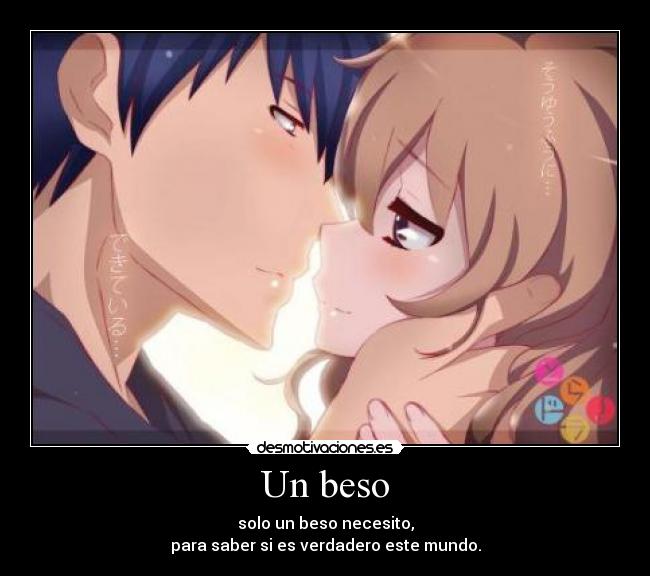 Un beso -