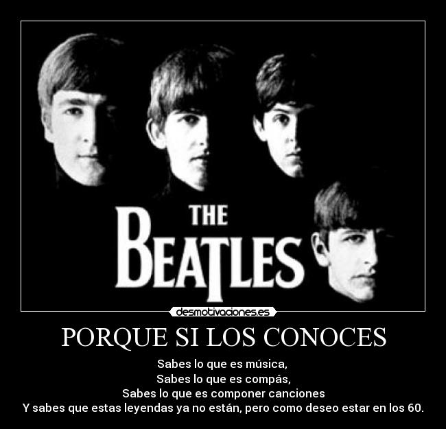 carteles the beatles desmotivaciones