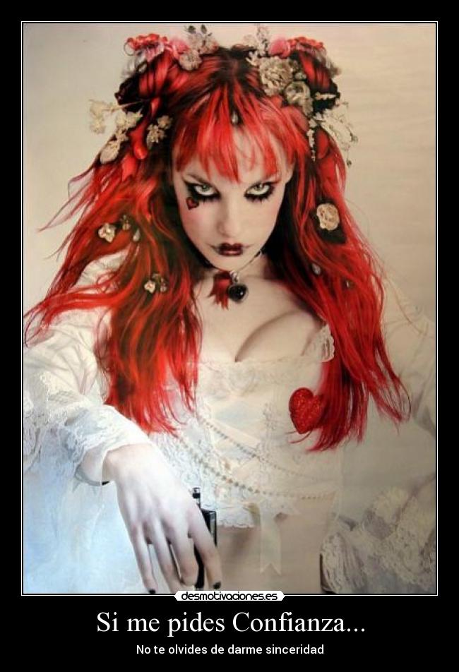 Si me pides Confianza... -