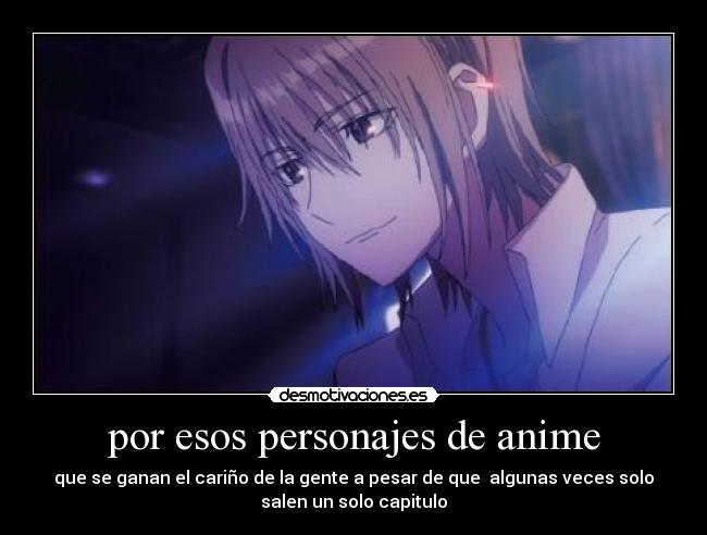 por esos personajes de anime - 