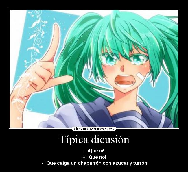 carteles anime vocaloid hatsune miku llueva que que rolling girl que desmotivaciones