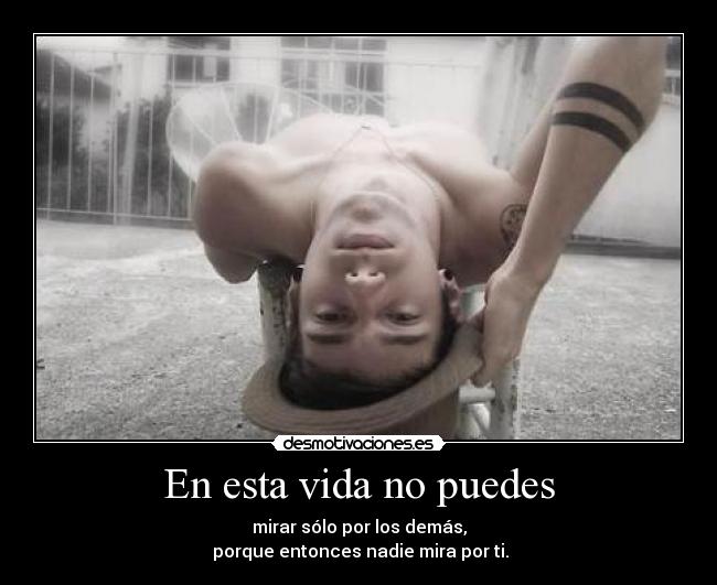 En esta vida no puedes - 