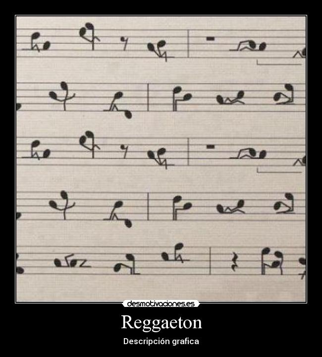 Reggaeton - Descripción grafica