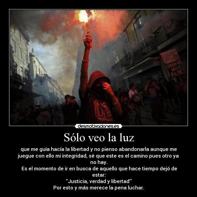 Sólo veo la luz - 