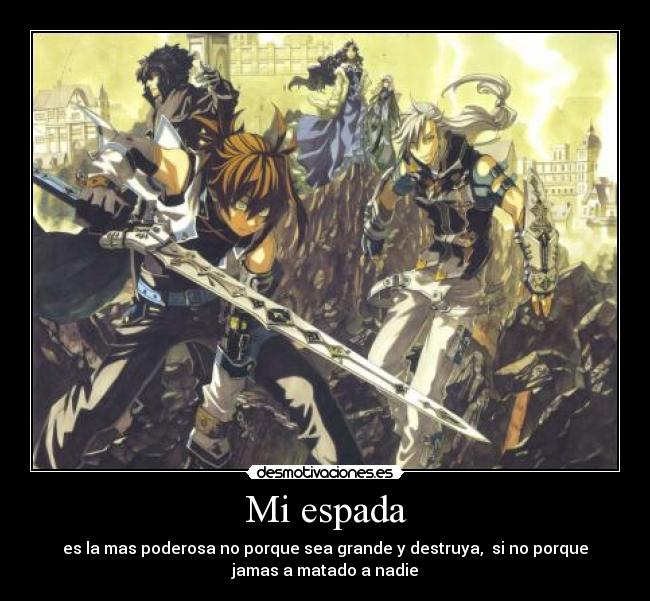 Mi espada -
