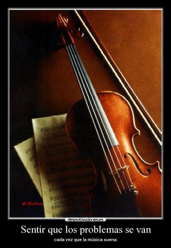 Sentir que los problemas se van - 