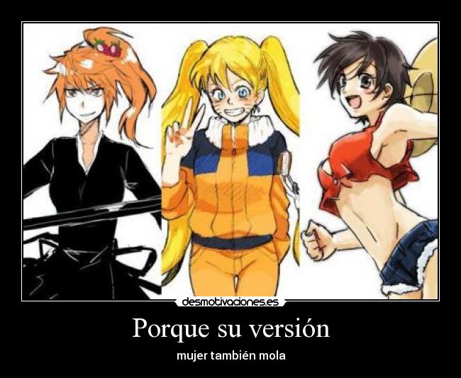 Porque su versión - 