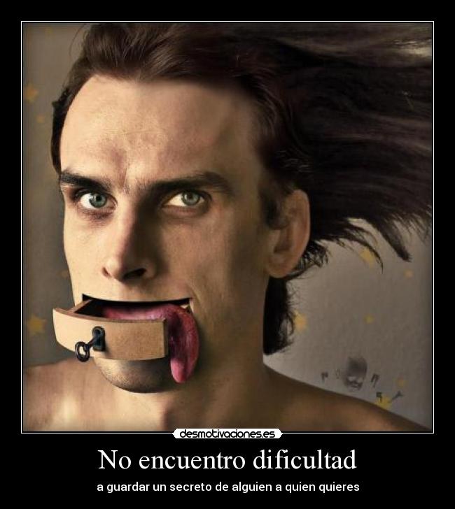 No encuentro dificultad - 