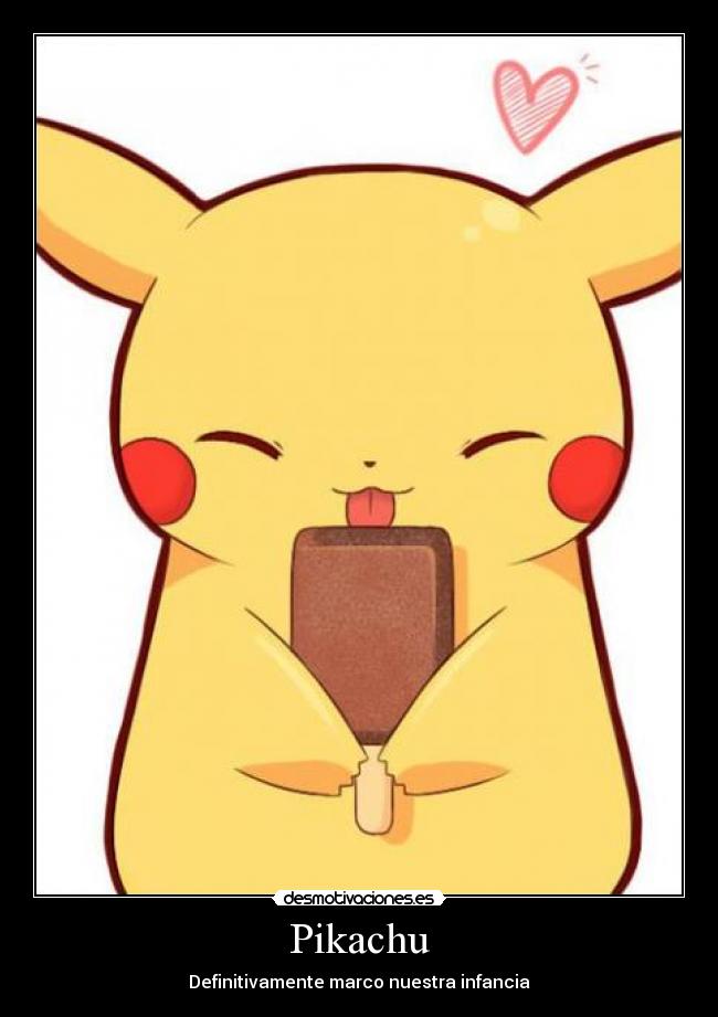 Pikachu - Definitivamente marco nuestra infancia