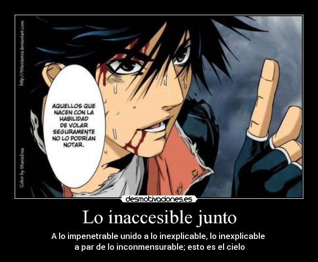 carteles anime otaku cielo inaccsible air gear desmotivaciones