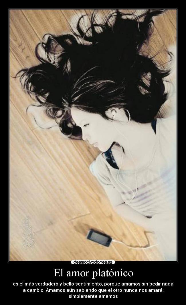 El amor platónico -