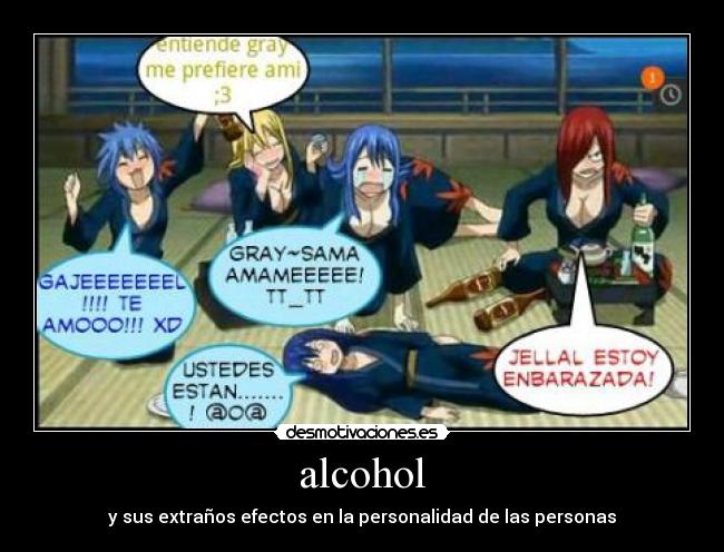 alcohol - y sus extraños efectos en la personalidad de las personas