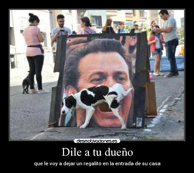 carteles perro malo dueno peor desmotivaciones