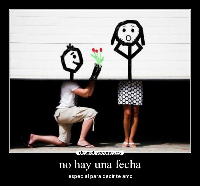 no hay una fecha -