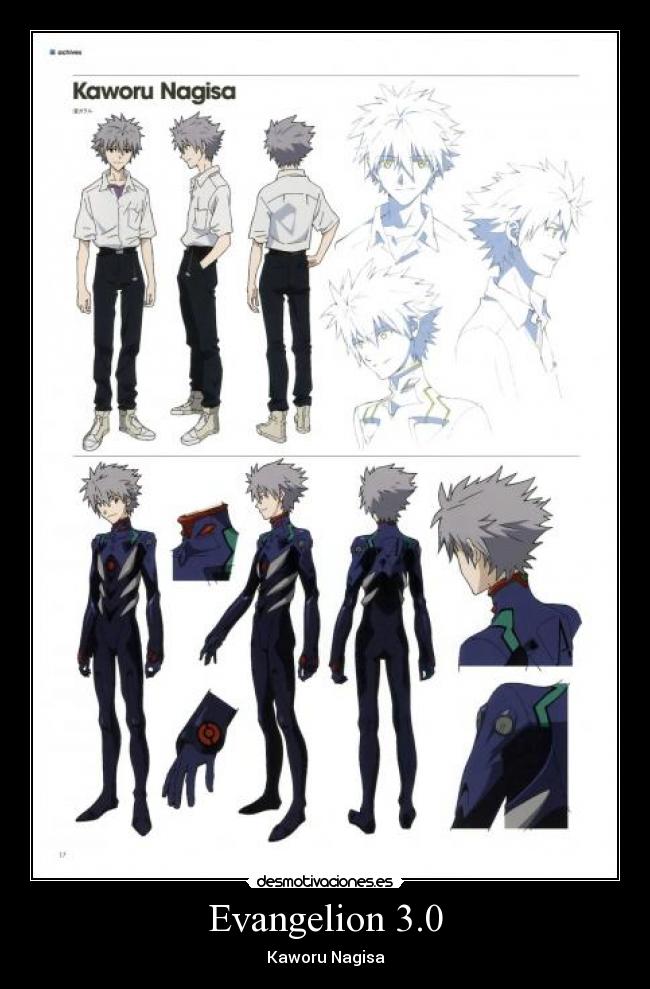 Evangelion 3.0 - Kaworu Nagisa