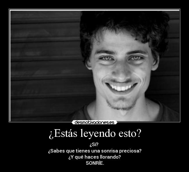 ¿Estás leyendo esto? - 