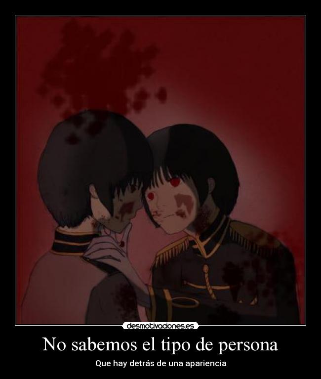 No sabemos el tipo de persona -