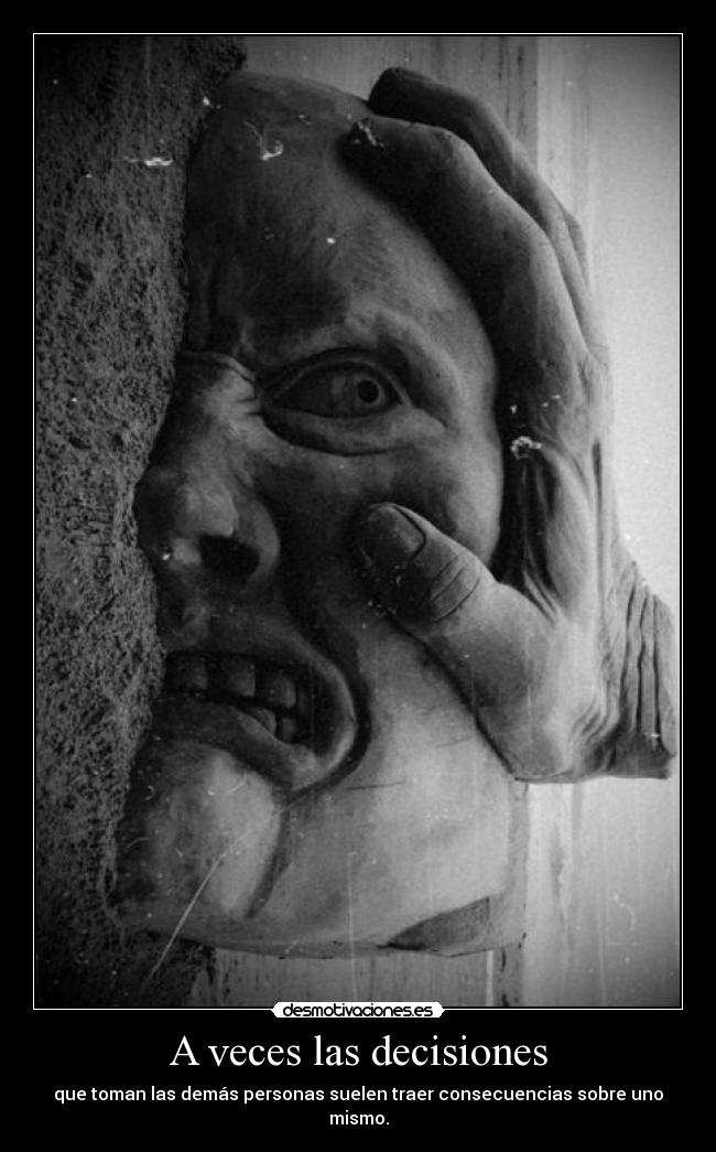 A veces las decisiones - 