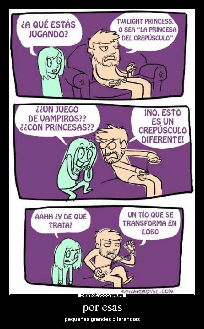 por esas - pequeñas grandes diferencias