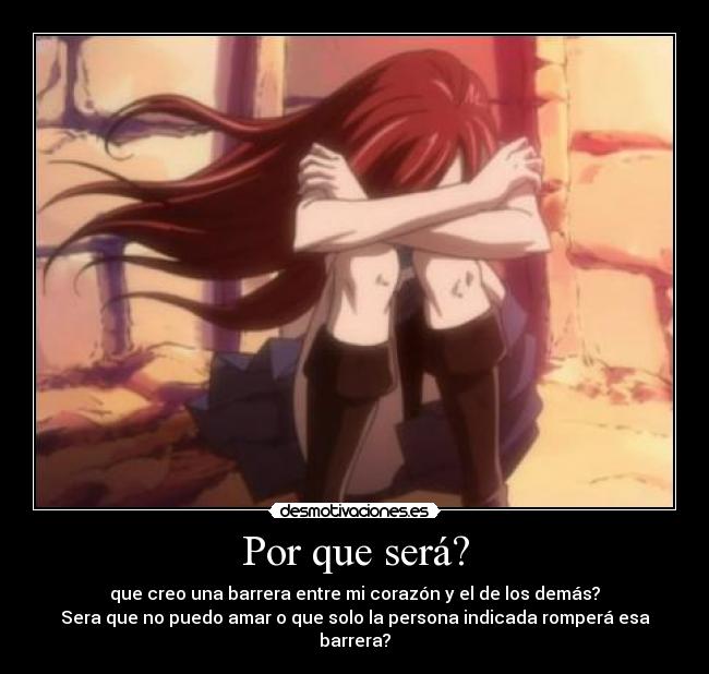 carteles anime erza desmotivaciones