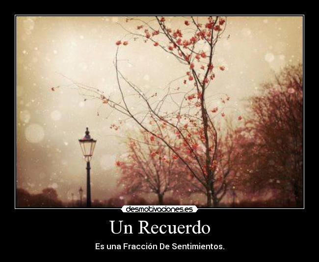 Un Recuerdo - 