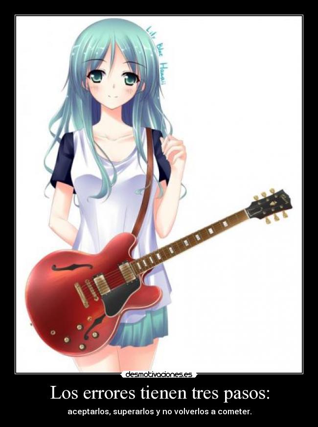 Los errores tienen tres pasos: -