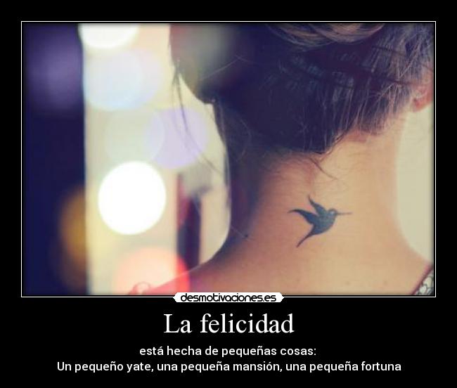 La felicidad -