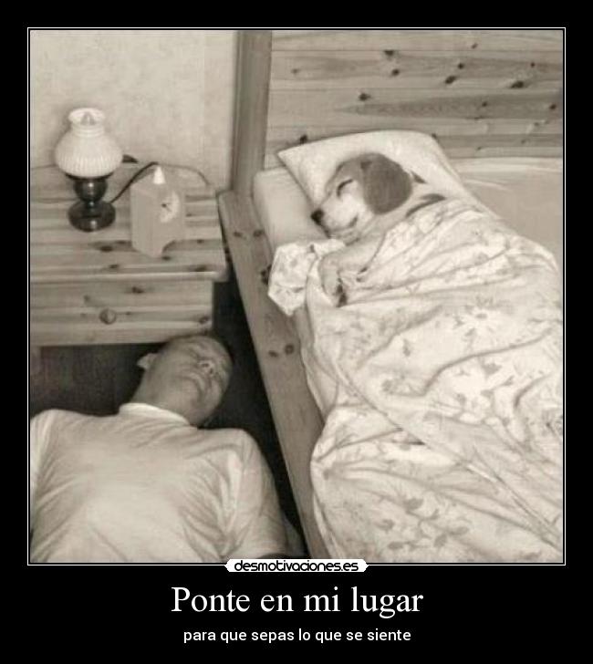 Ponte en mi lugar -
