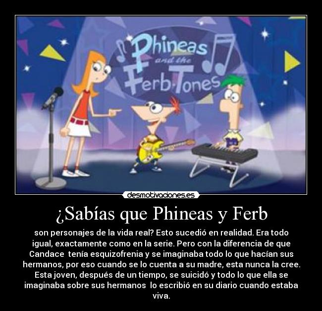 ¿Sabías que Phineas y Ferb -