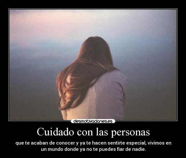 Cuidado con las personas - 